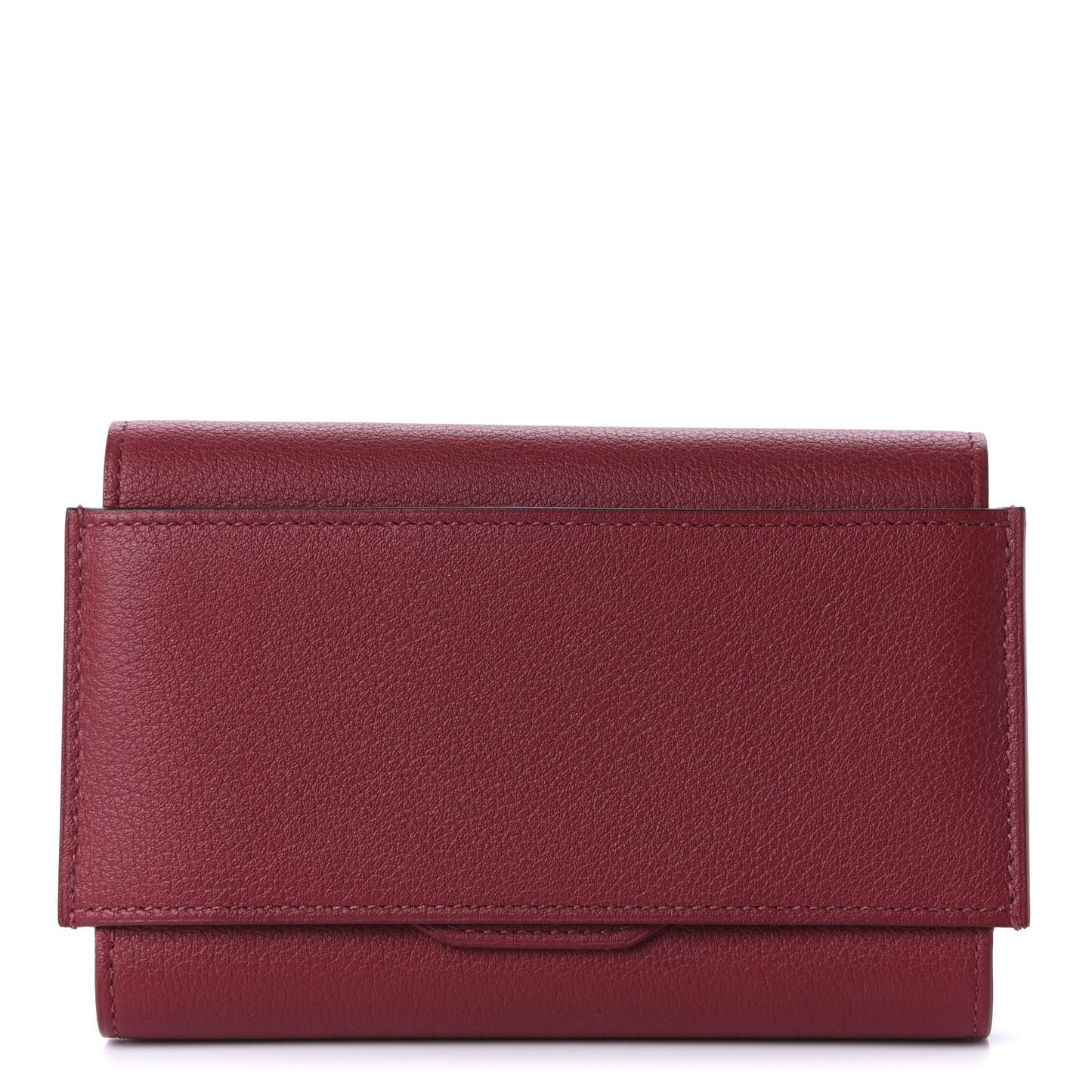 Evercolor Short Passant Wallet Rouge Grenat