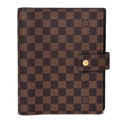 Louis Vuitton Damier Ebene Large Ring Agenda Cover 1 of 8