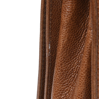 Chanel Caviar Quilted Large Boy Flap Light Brown 8 of 10
