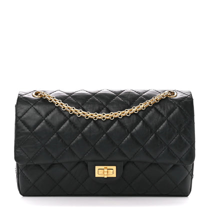 Chanel Aged Calfskin Quilted 2.55 Reissue 226 Flap Black 1 of 13