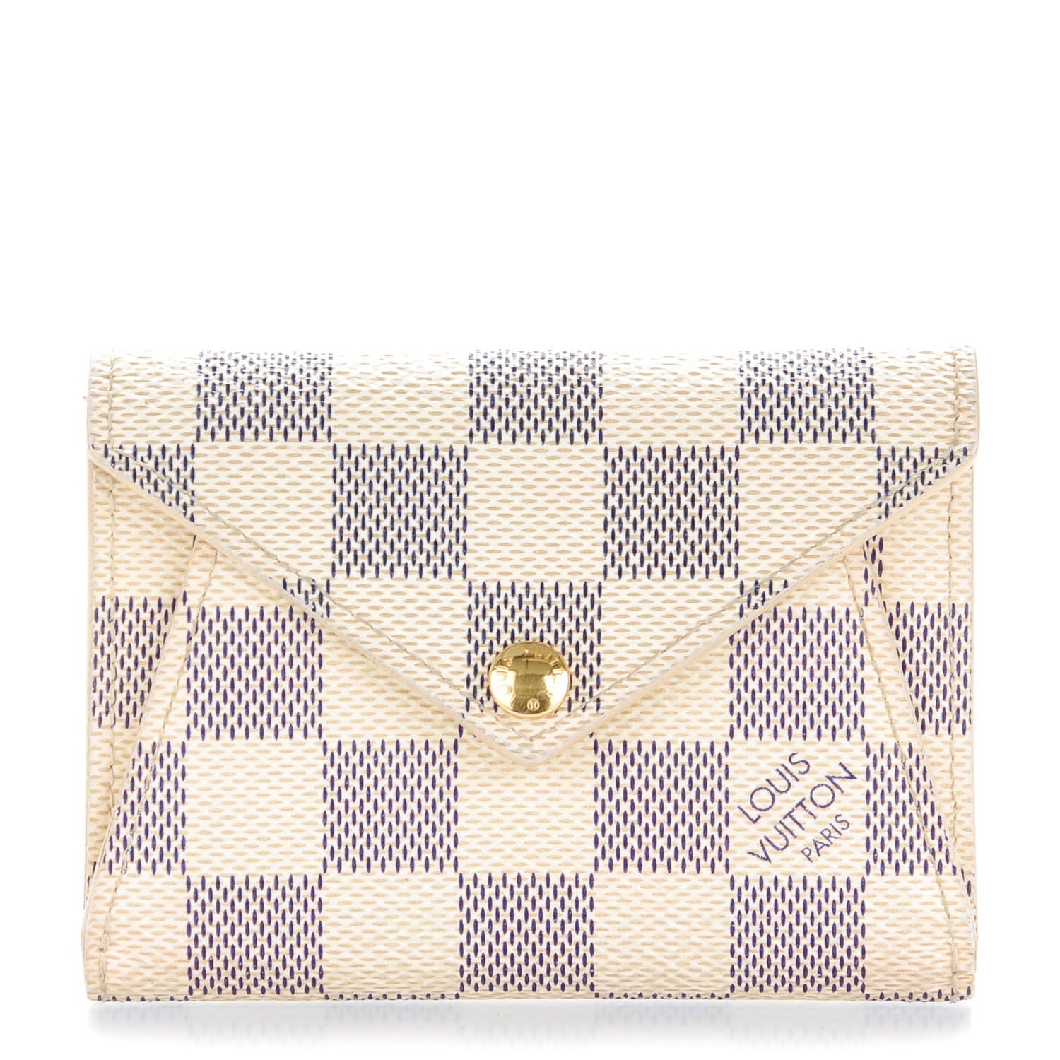 Louis Vuitton Damier Azur Compact Origami Wallet 1 of 8