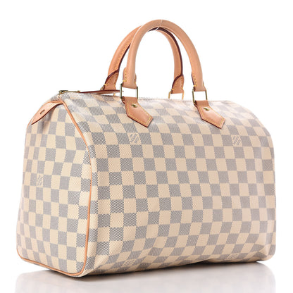 Louis Vuitton Damier Azur Speedy 30 3 of 9