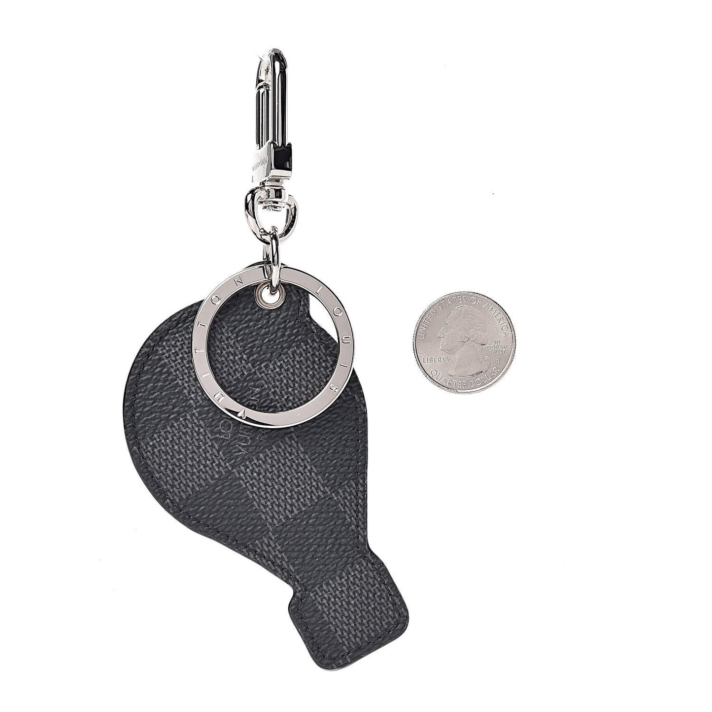 Damier Graphite Map Illustre Balloon Bag Charm Key Holder
