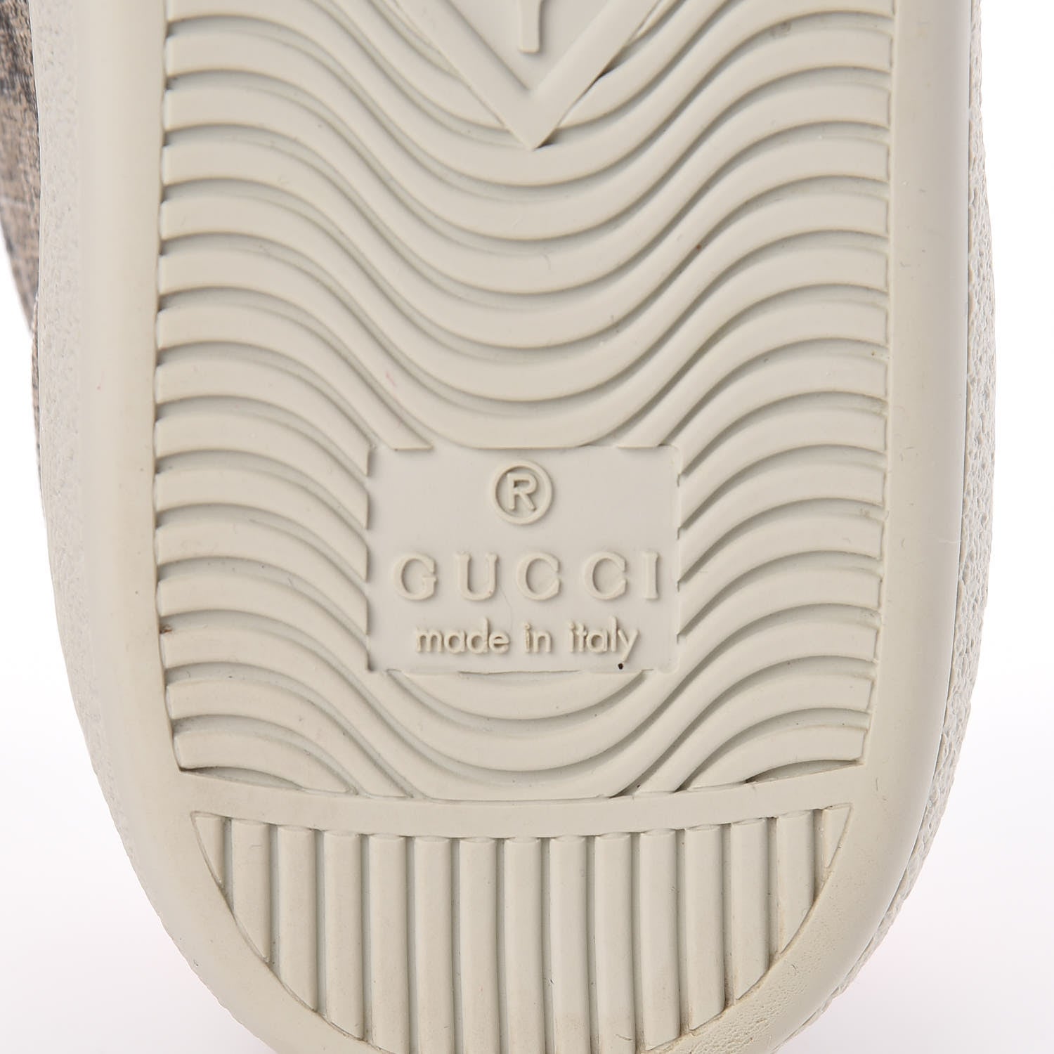 Gucci GG Supreme Monogram Womens Ace Low-Top Sneaker 37 Beige 9 of 13