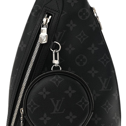 Louis Vuitton Taigarama Duo Slingbag Black 7 of 9