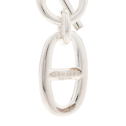 Hermes Sterling Silver Amulette Chaine d'Ancre Necklace 4 of 5