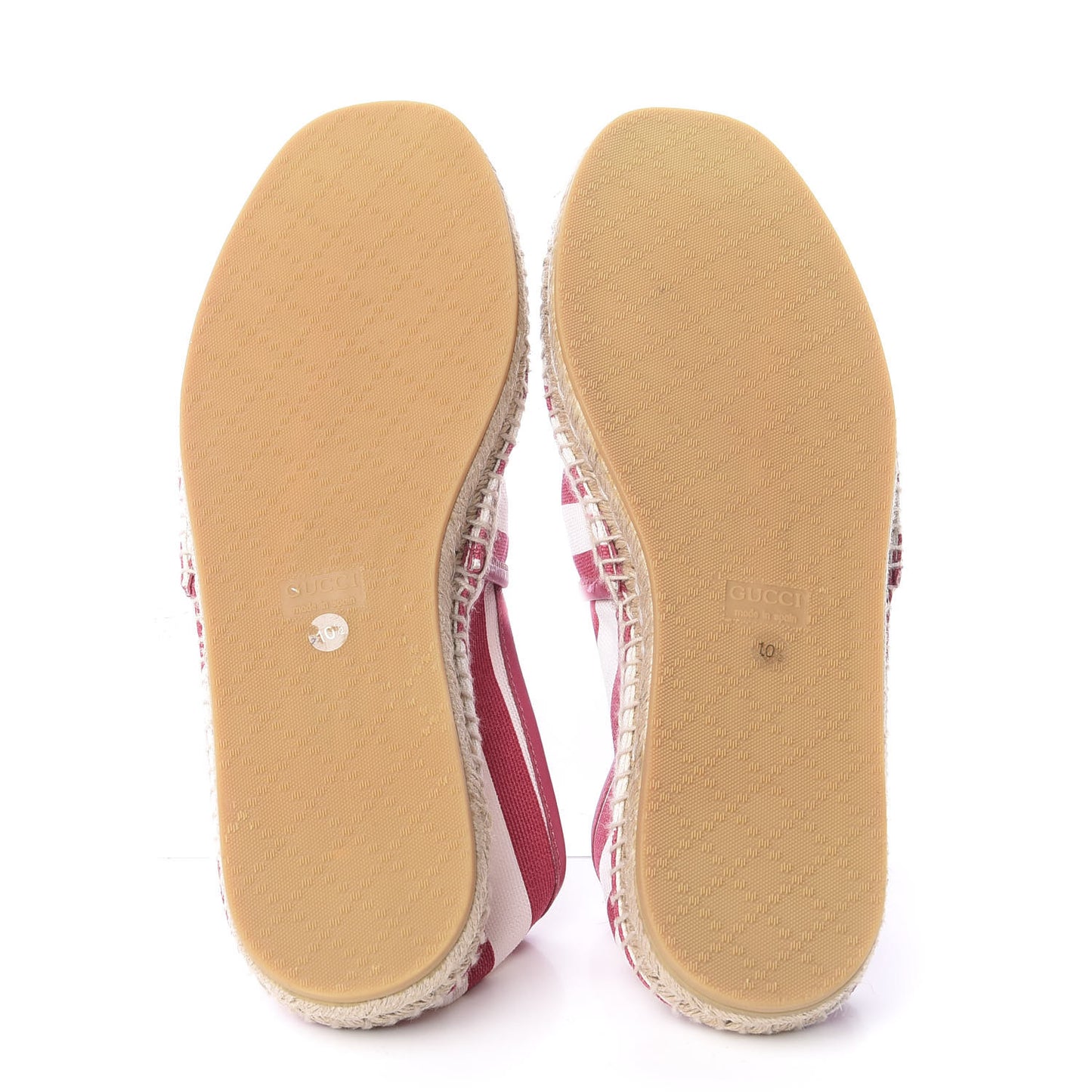 Canvas Striped Mens Alejandro Espadrilles 10.5 White Peonia Flower