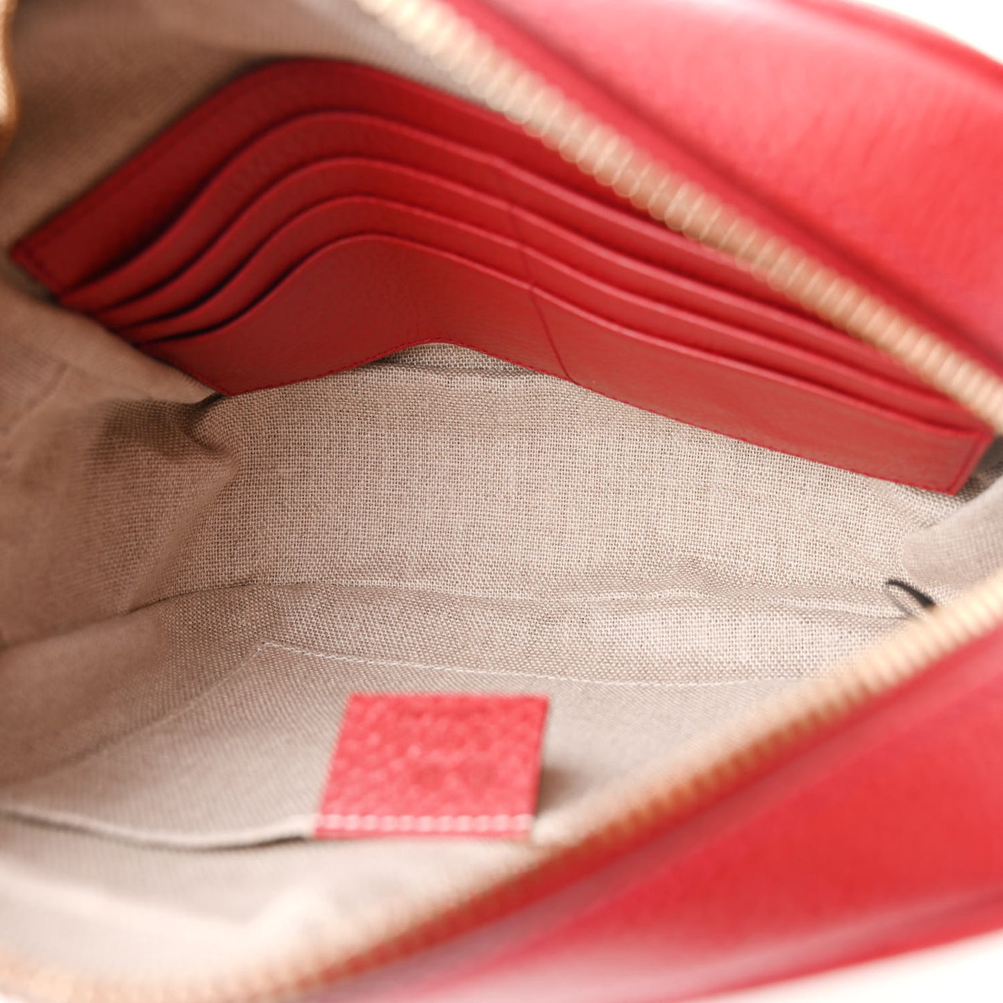 Monogram Mini Bree Messenger Bag Red