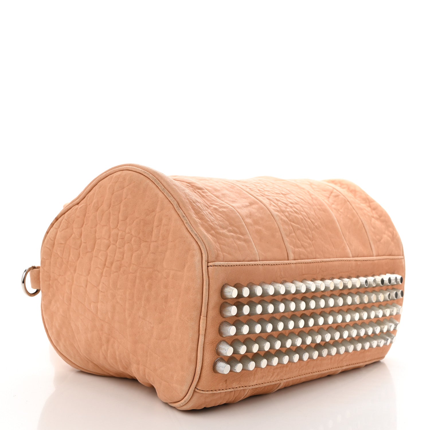Alexander Wang Pebbled Lambskin Rocco  Beige Rhodium Hardware 4 of 12