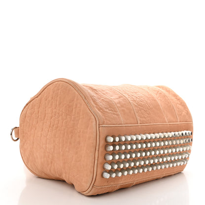 Alexander Wang Pebbled Lambskin Rocco  Beige Rhodium Hardware 4 of 12