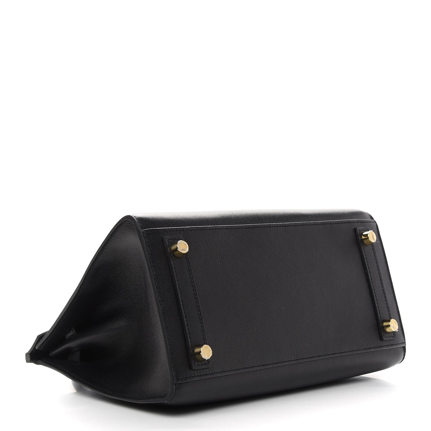 Hermes Madame Calfskin Birkin Sellier 25 Black 4 of 11