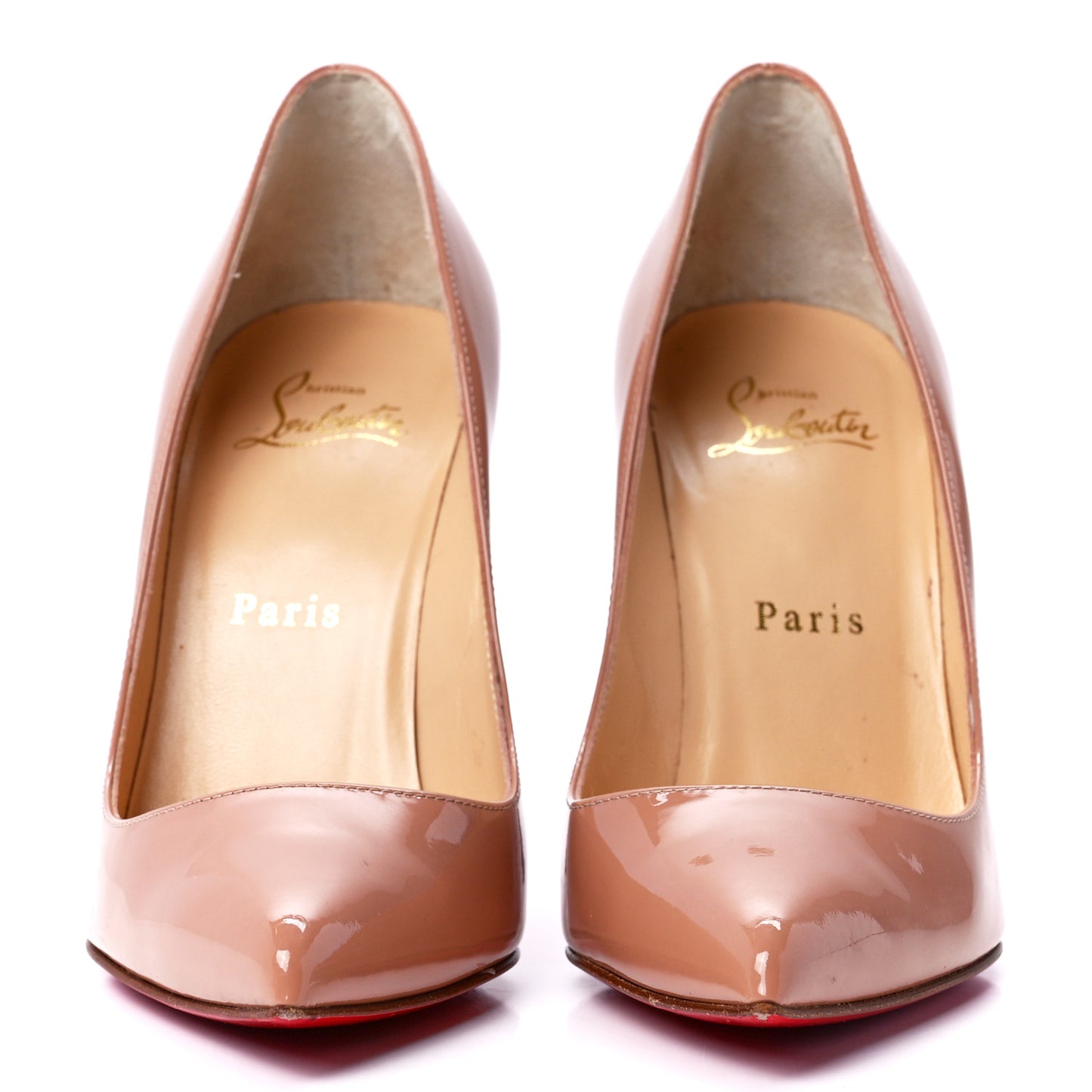 Patent Pigalle Follies 100 Pumps 36.5 Nude