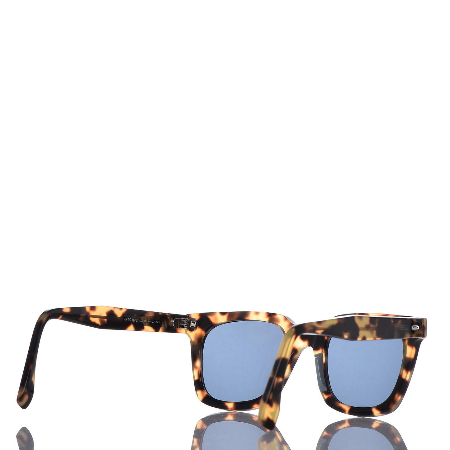 Modified Rectangle 53mm Sunglasses FF0216/S Tortoise