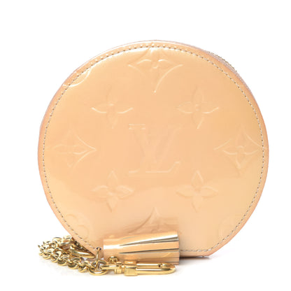 Louis Vuitton Vernis Chapeau Coin Purse Rose Florentin 1 of 9