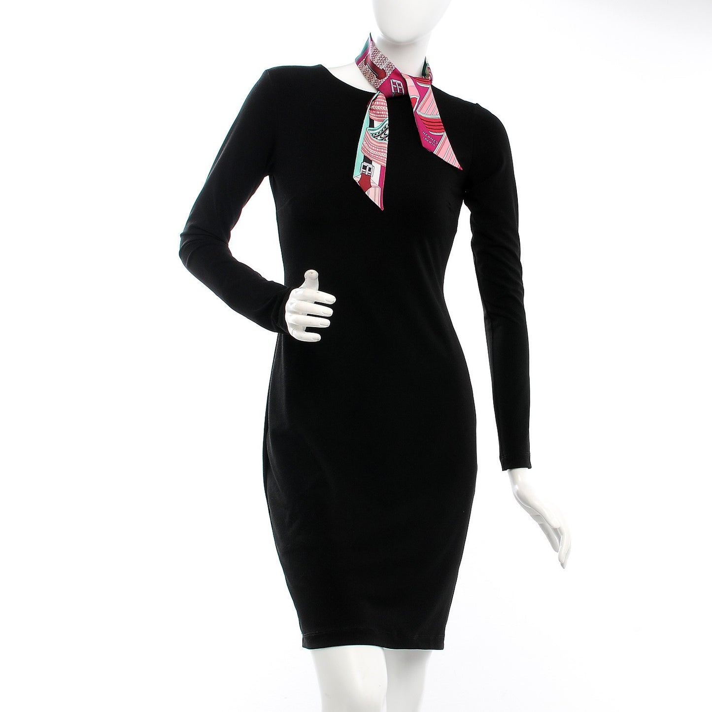 Silk Sangles En Zigzag Twilly