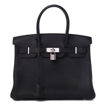 Hermes Togo Birkin 30 Black 1 of 8