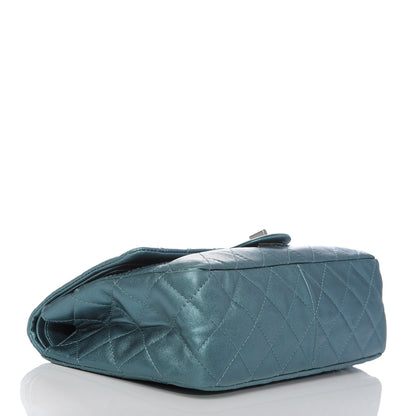 Chanel Metallic Calfskin Quilted 2.55 Reissue 227 Flap Turquoise 4 of 14