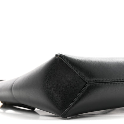 Loewe Shiny Calfskin Puzzle Fold Pouch Black 8 of 9