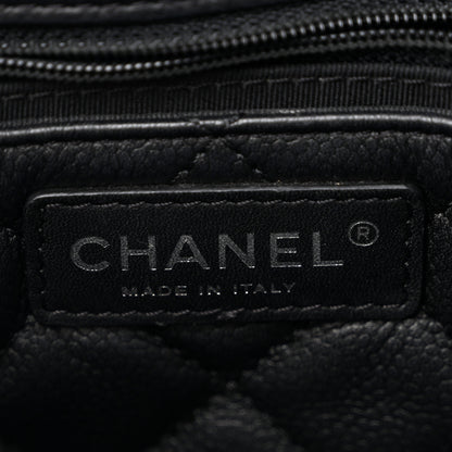 Chanel Caviar Quilted Small CC Box Shopping Tote Black 6 of 15