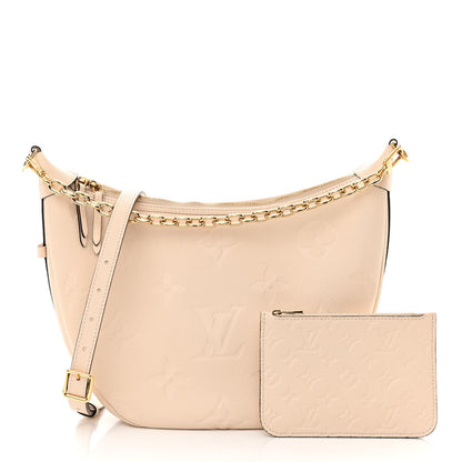 Louis Vuitton Empreinte Monogram Giant Loop Hobo Cream 3 of 12