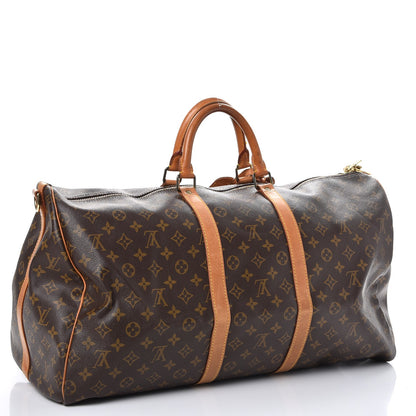 Louis Vuitton Monogram Keepall Bandouliere 55 3 of 23