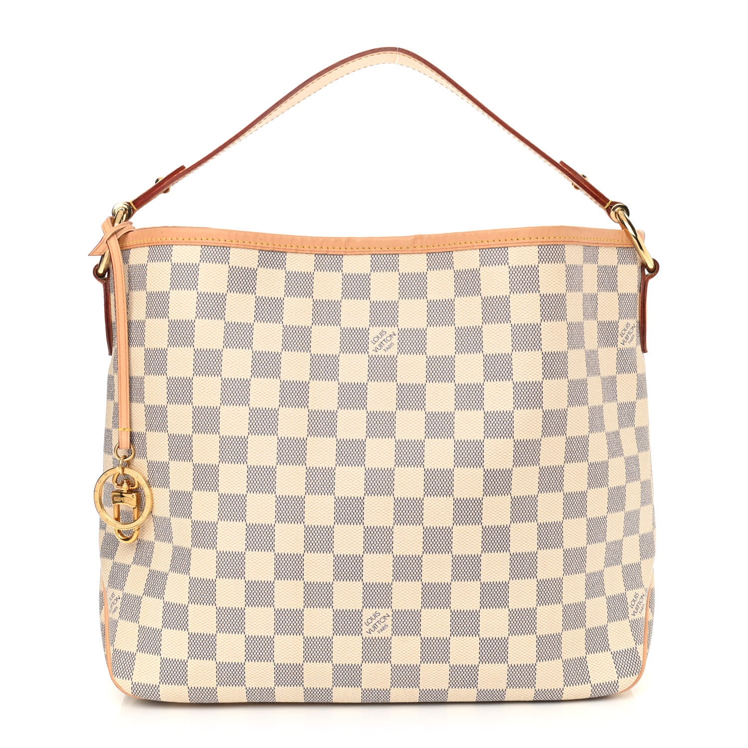 Louis Vuitton Damier Azur Delightful PM Rose Ballerine 1 of 10