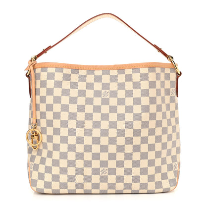 Louis Vuitton Damier Azur Delightful PM Rose Ballerine 1 of 10