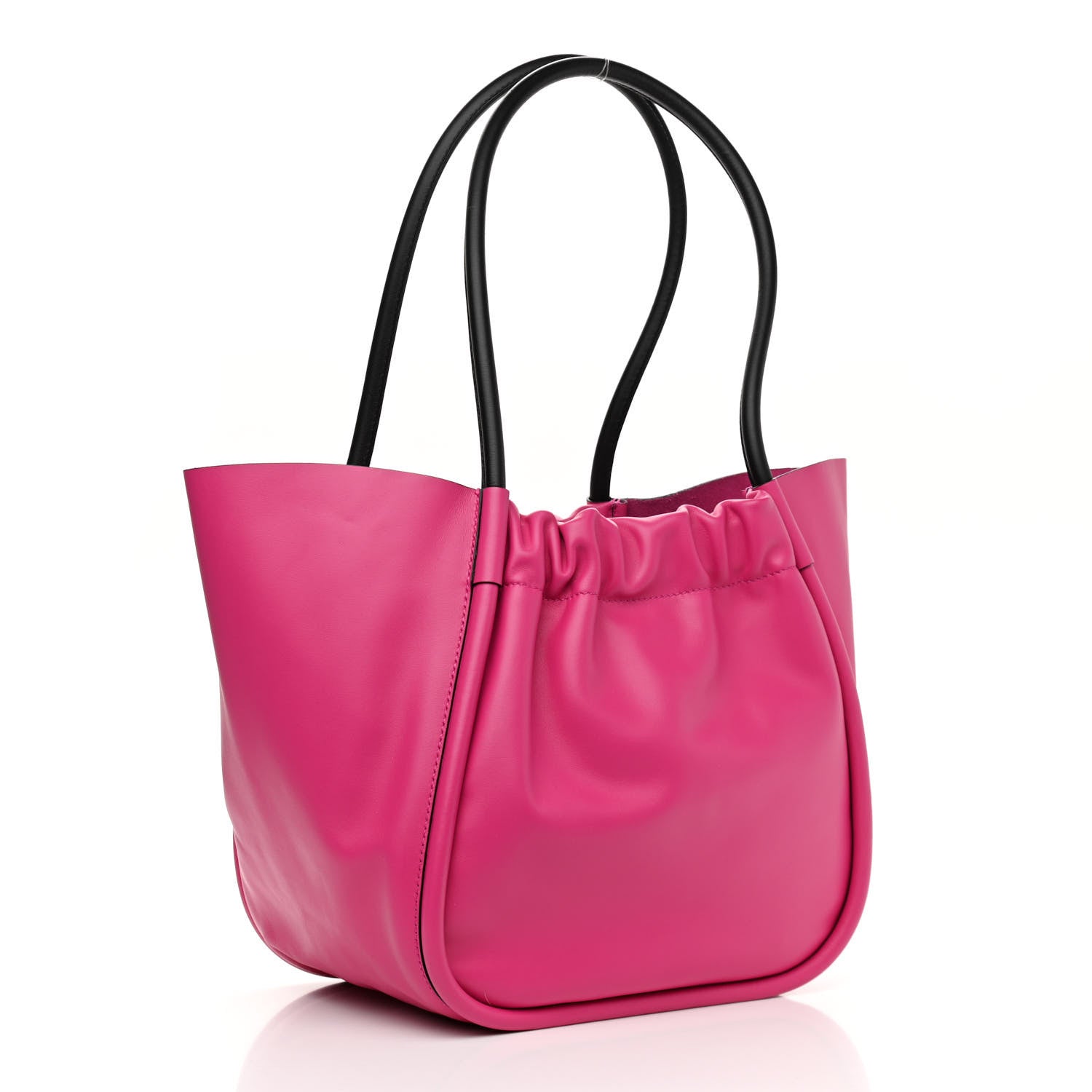Proenza Schouler Calfskin Large Ruched Tote Fuschia 4 of 12