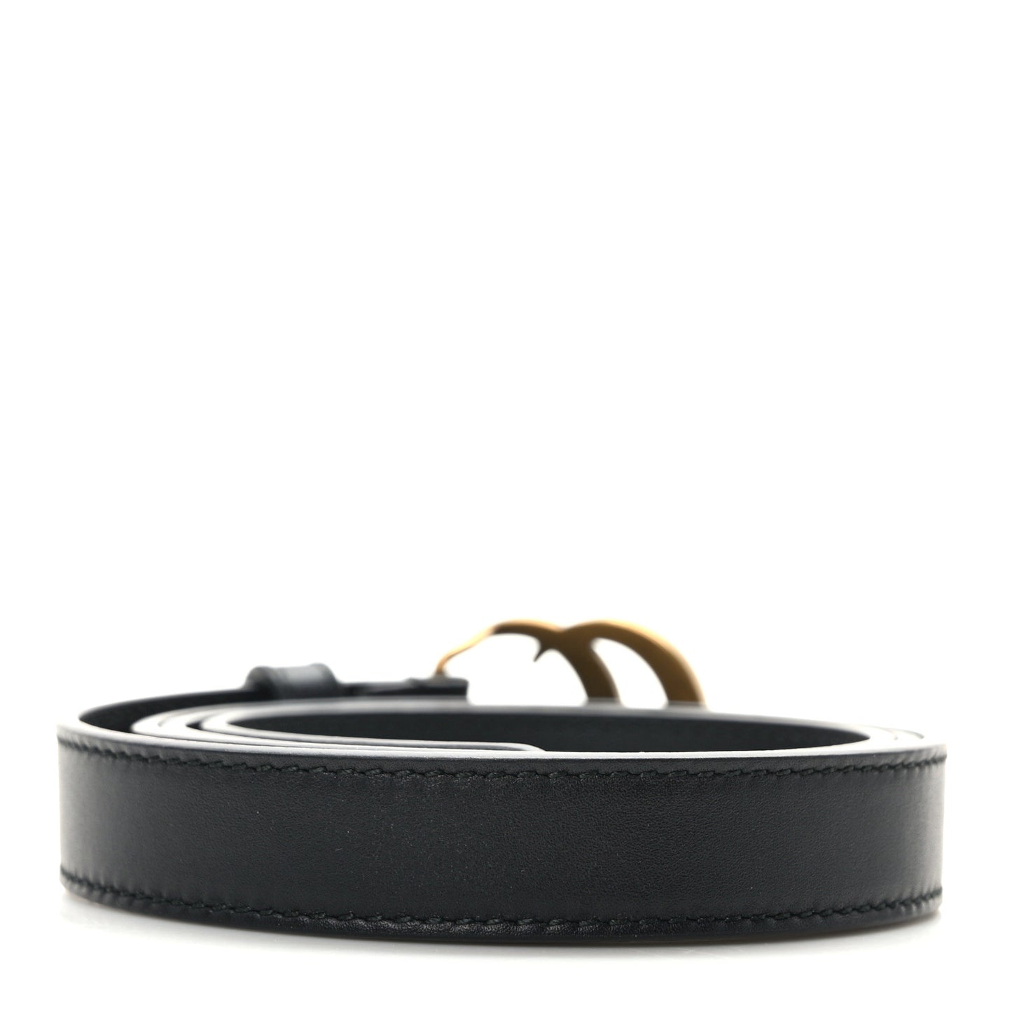 Calfskin Double G 20mm Belt 85 34 Black