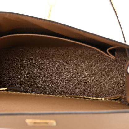 Hermes Epsom Kelly Sellier 25 Chai 5 of 11
