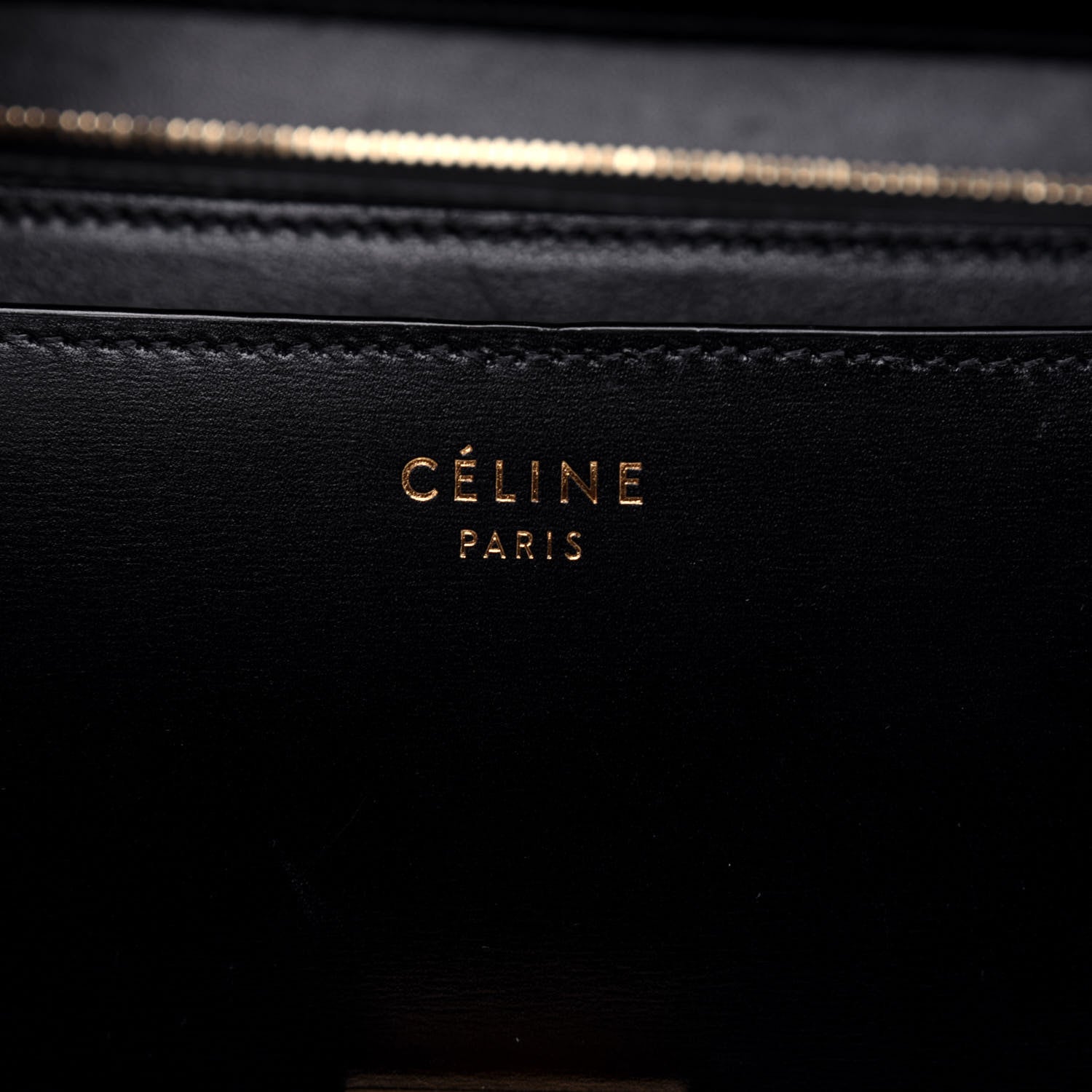 Celine Box Calfskin Medium Classic Box Flap Bag Black 8 of 20