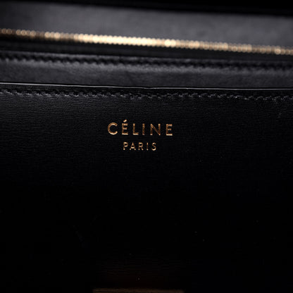 Celine Box Calfskin Medium Classic Box Flap Bag Black 8 of 20
