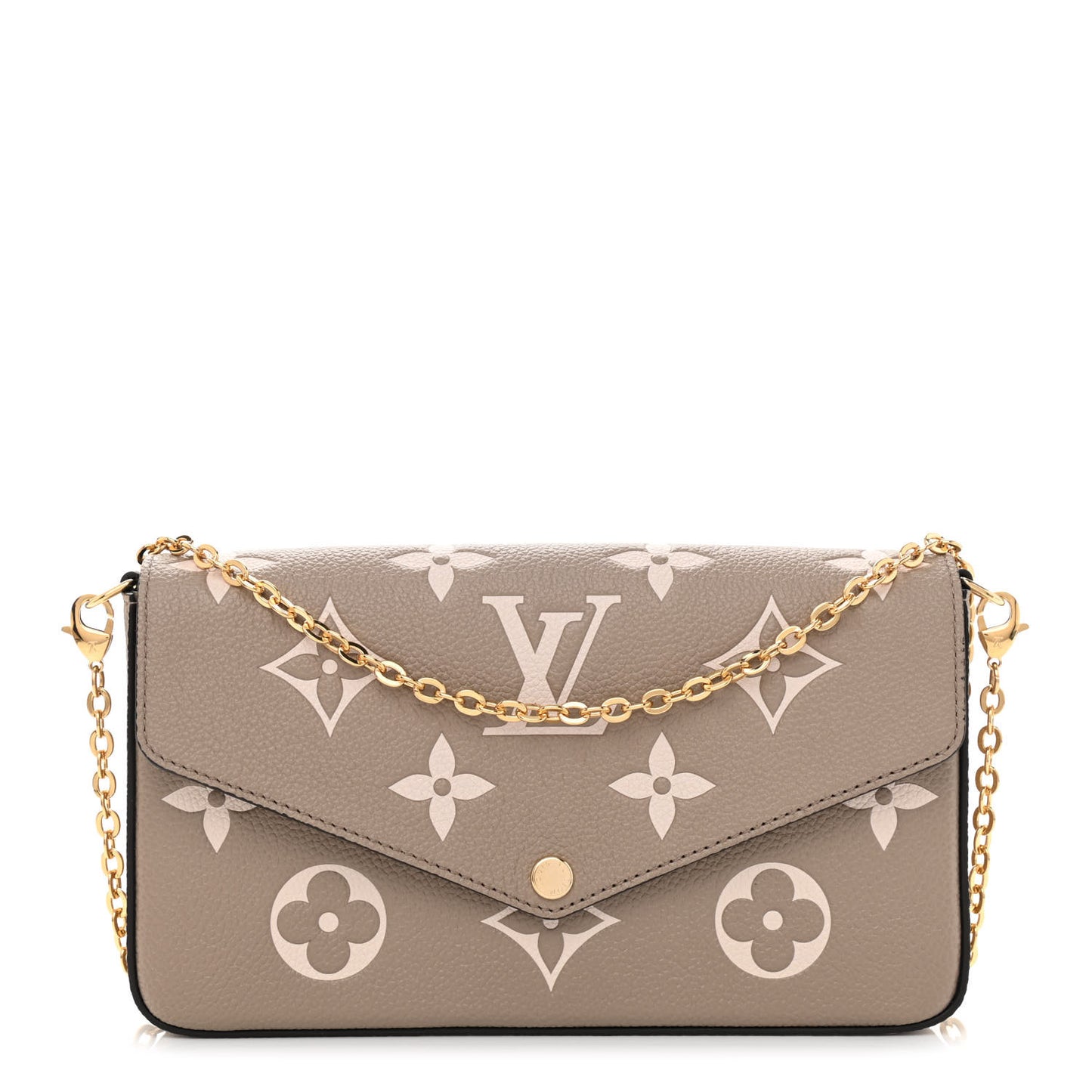 Empreinte Monogram Giant Felicie Pochette Tourterelle Creme