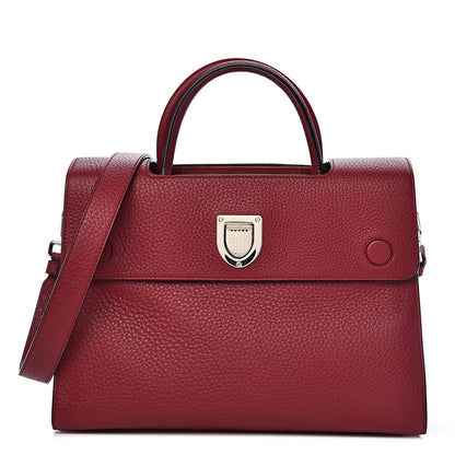 Christian Dior Bullcalf Medium Diorever Flap Red 1 of 11