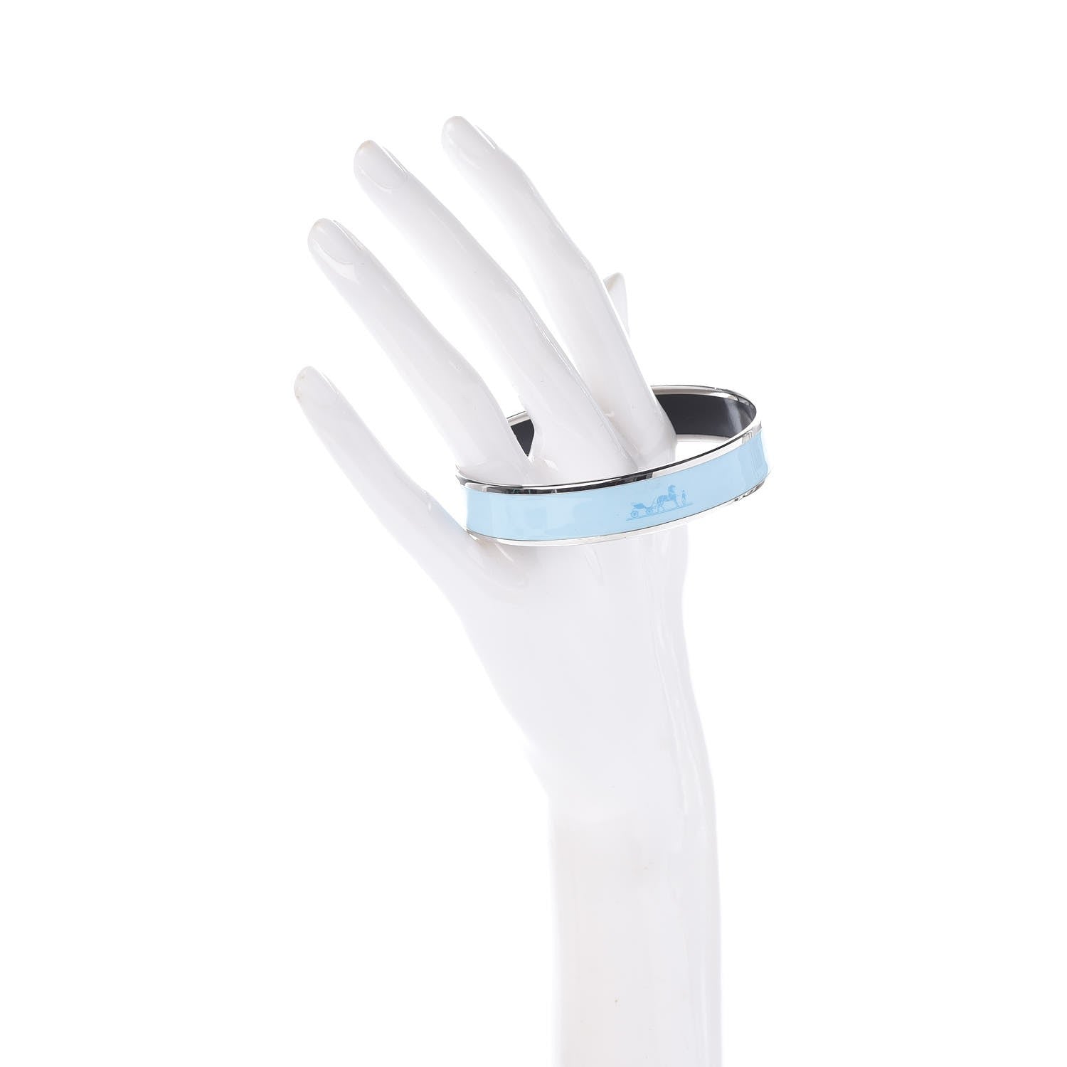 Hermes Enamel Printed Caleche Medium Bracelet 70 2 of 5