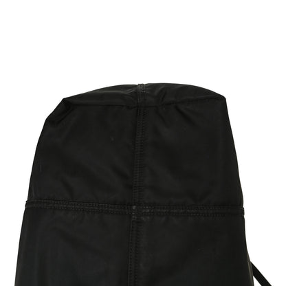 Prada Tessuto Nylon Glace Calfskin Etiquette Tote Black 16 of 16