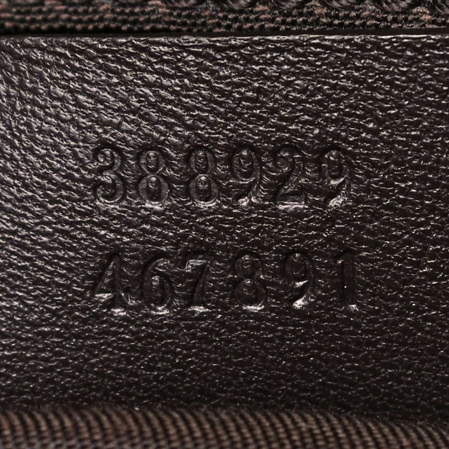 GG Supreme Monogram Medium Joy Tote Dark Brown