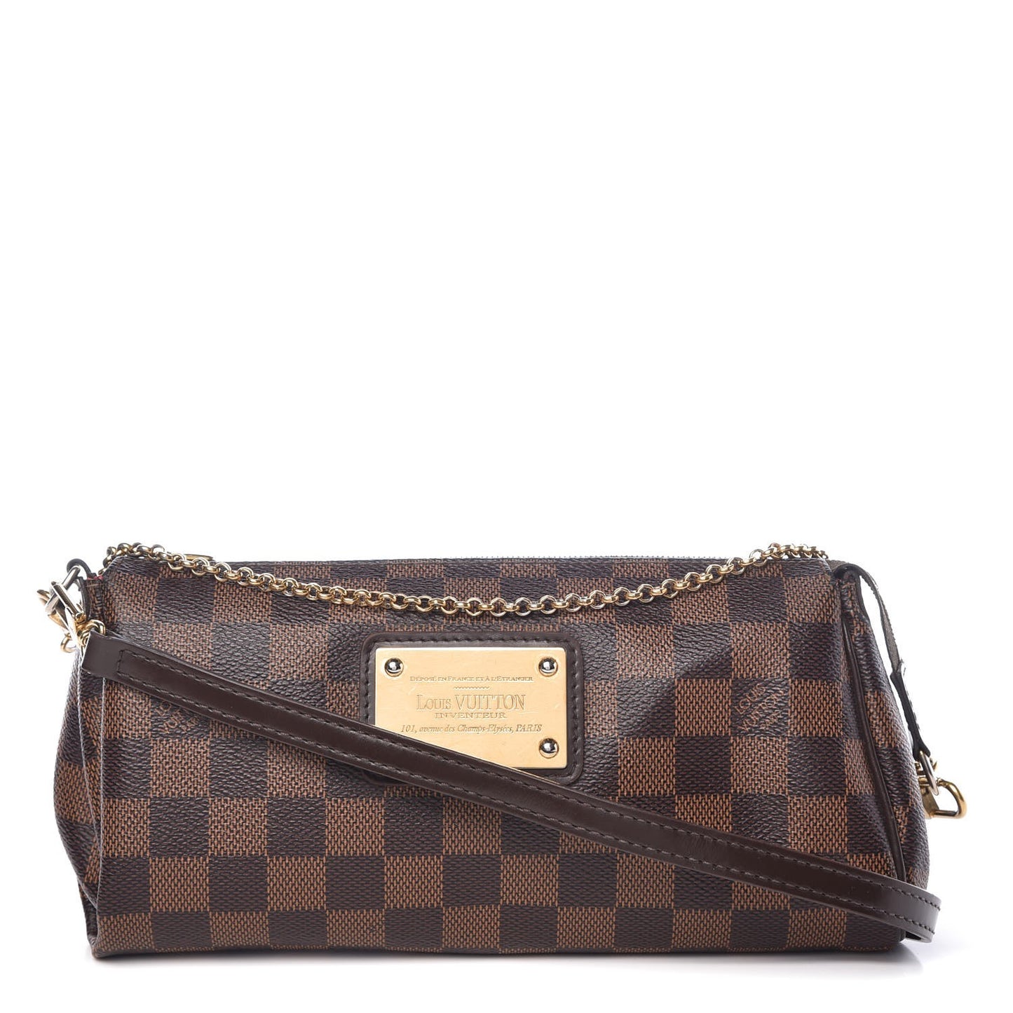Damier Ebene Eva Clutch
