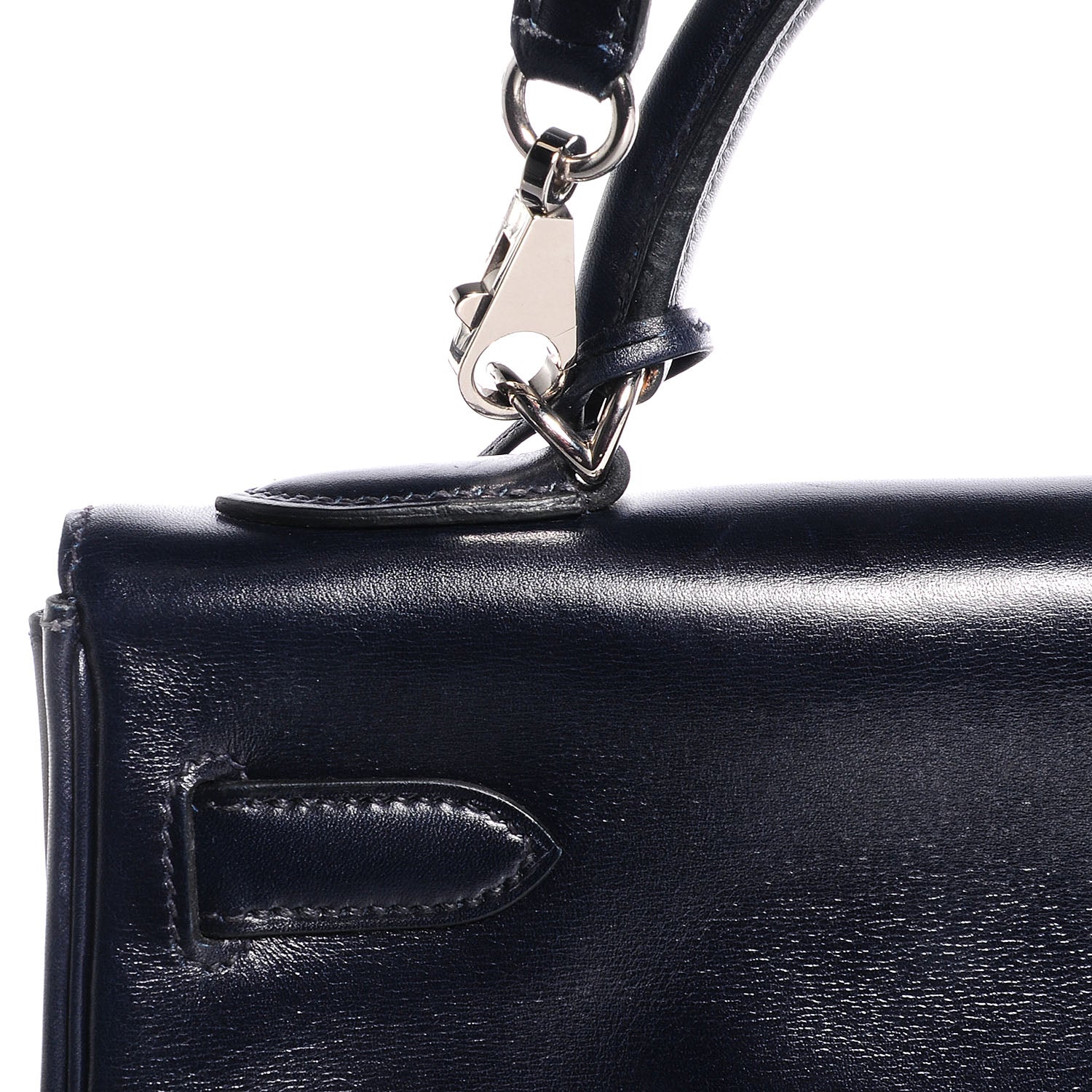 Hermes Box Kelly Retourne 32 Indigo 19 of 28