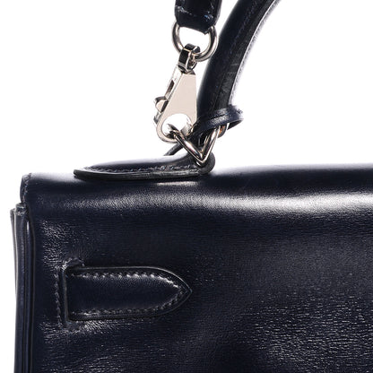 Hermes Box Kelly Retourne 32 Indigo 19 of 28