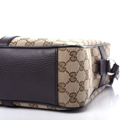 Gucci Monogram Briefcase Dark Brown 9 of 11