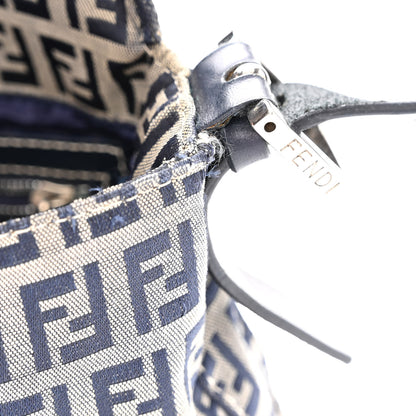 Fendi Zucchino Baguette Navy 13 of 14