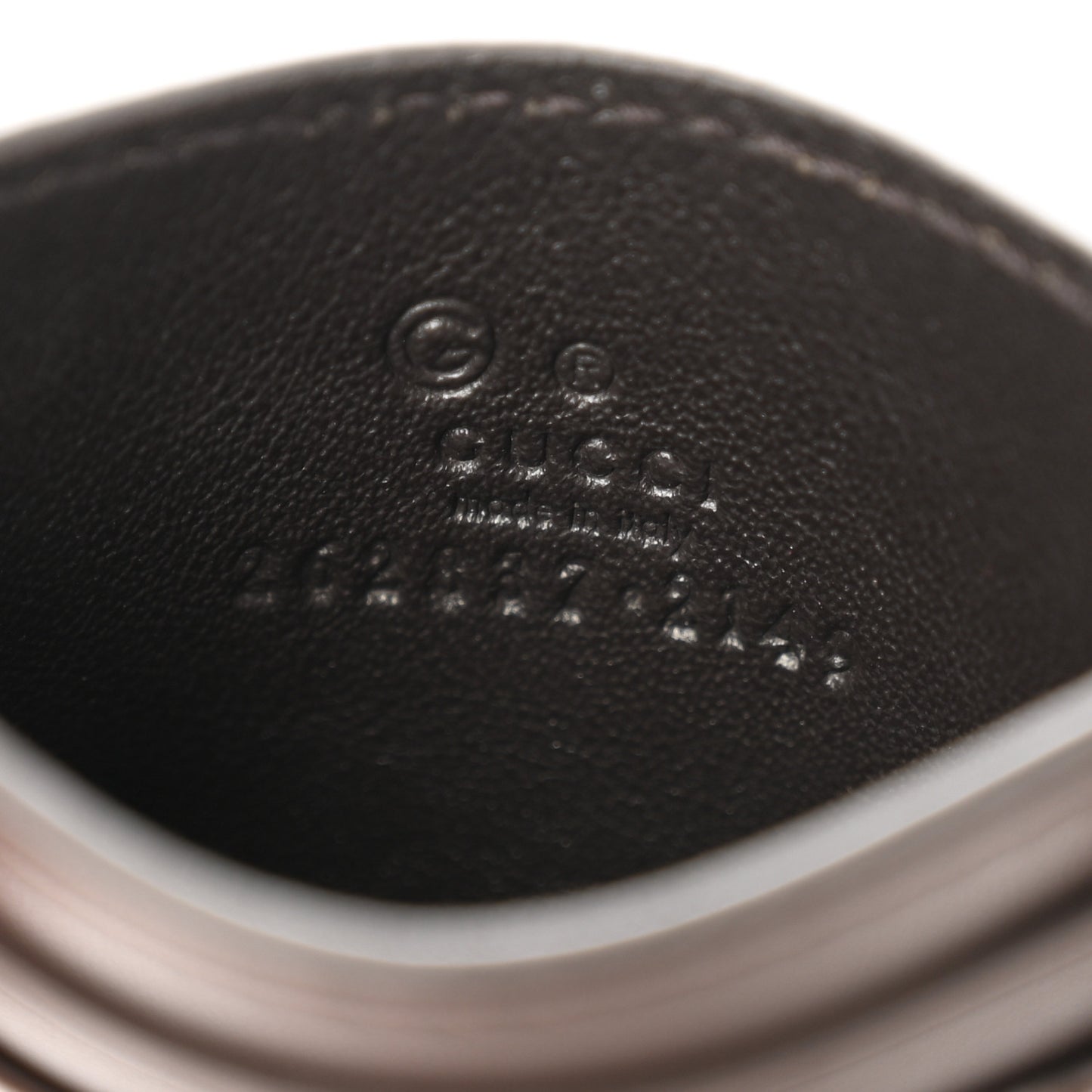 Microguccissima Card Holder Acero