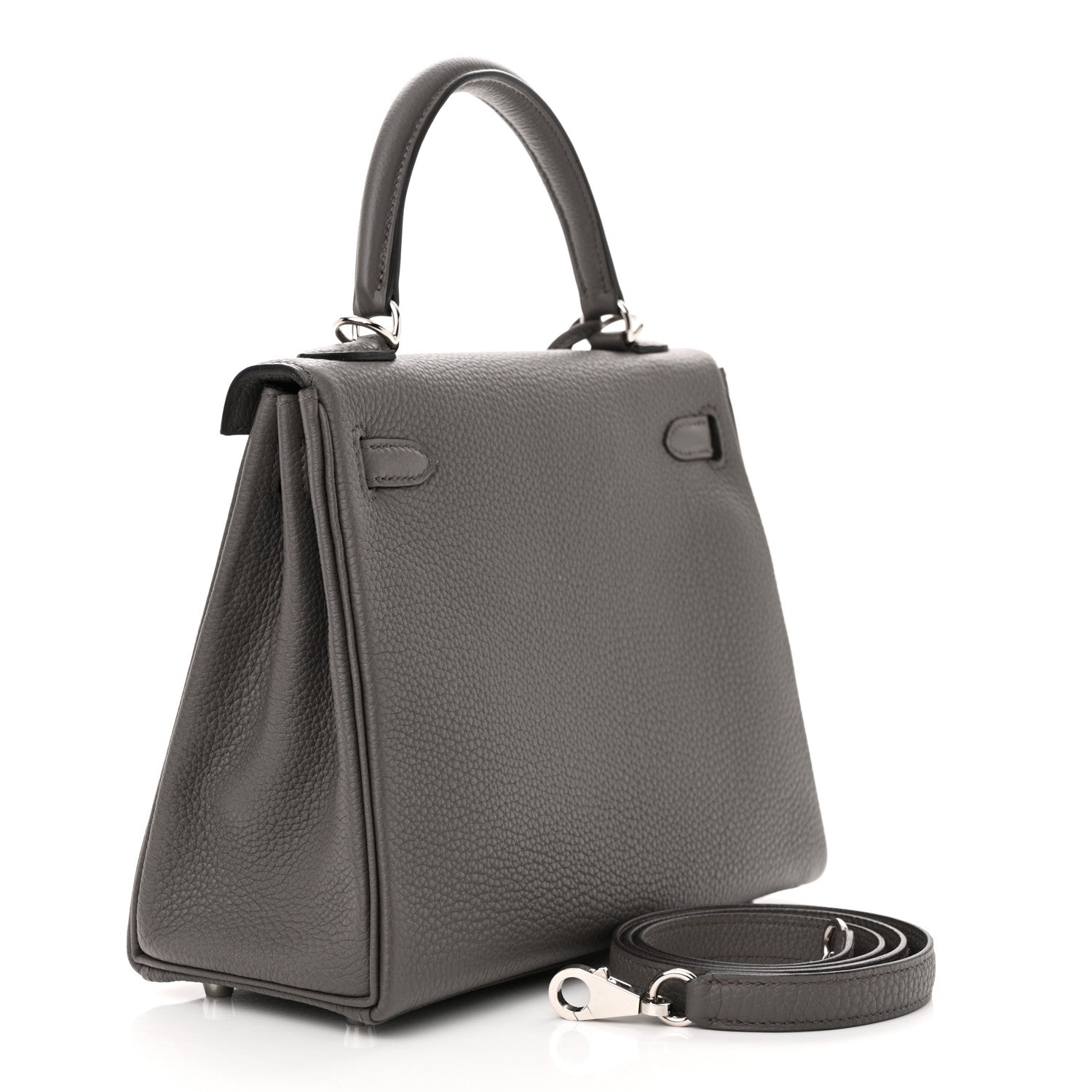 Hermes Togo Kelly Retourne 25 Etain 3 of 11