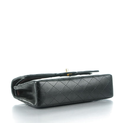 Chanel Lambskin Quilted Medium Double Flap Black 4 of 9