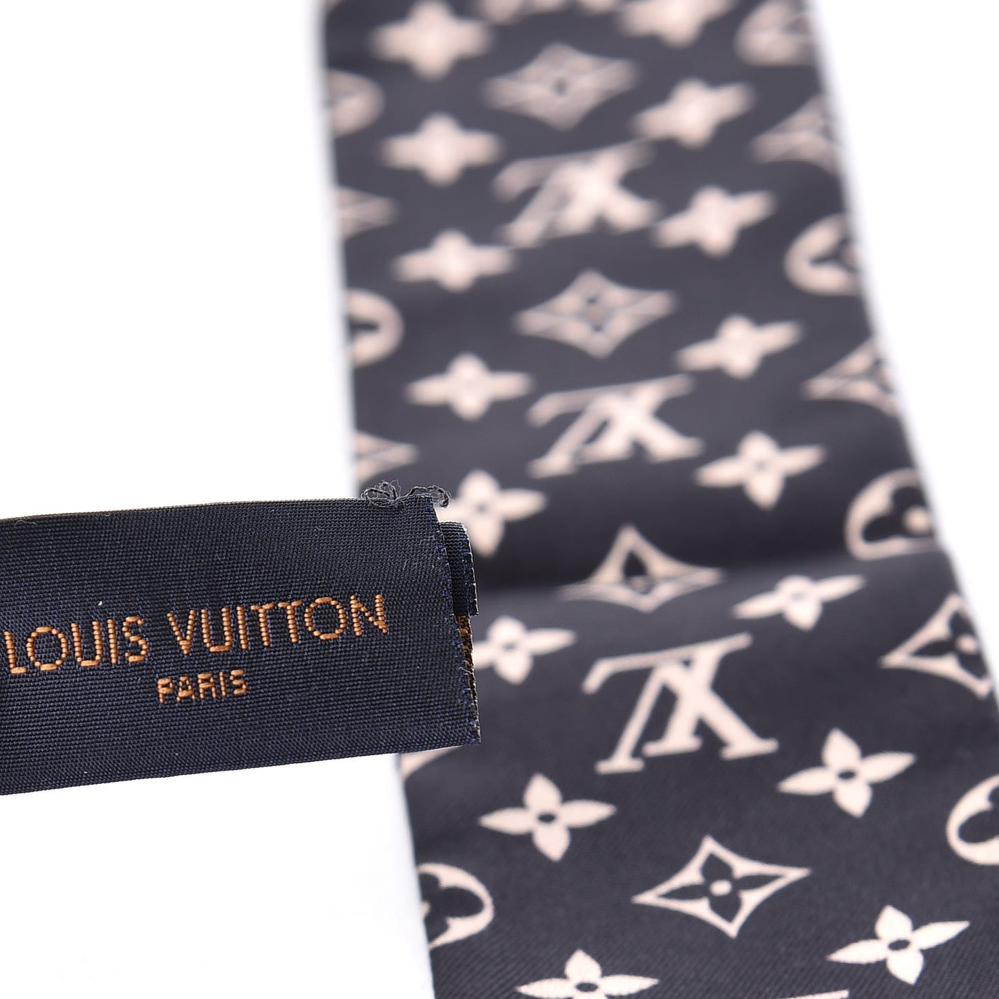 Silk Monogram Tribute To Noe BB Bandeau Black