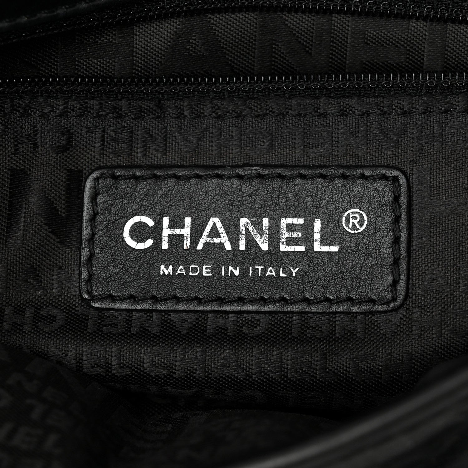 Chanel Distressed Lambskin Messenger Flap Bag Black 6 of 12