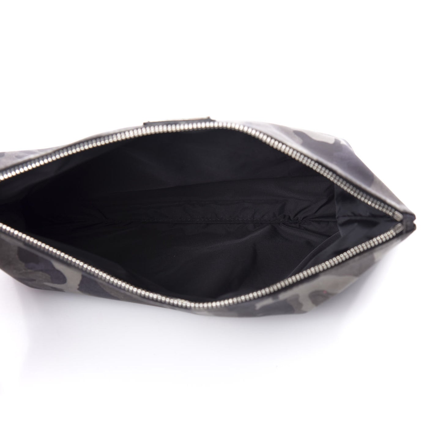 Tessuto Nylon Camouflage Flat Pouch Fumo