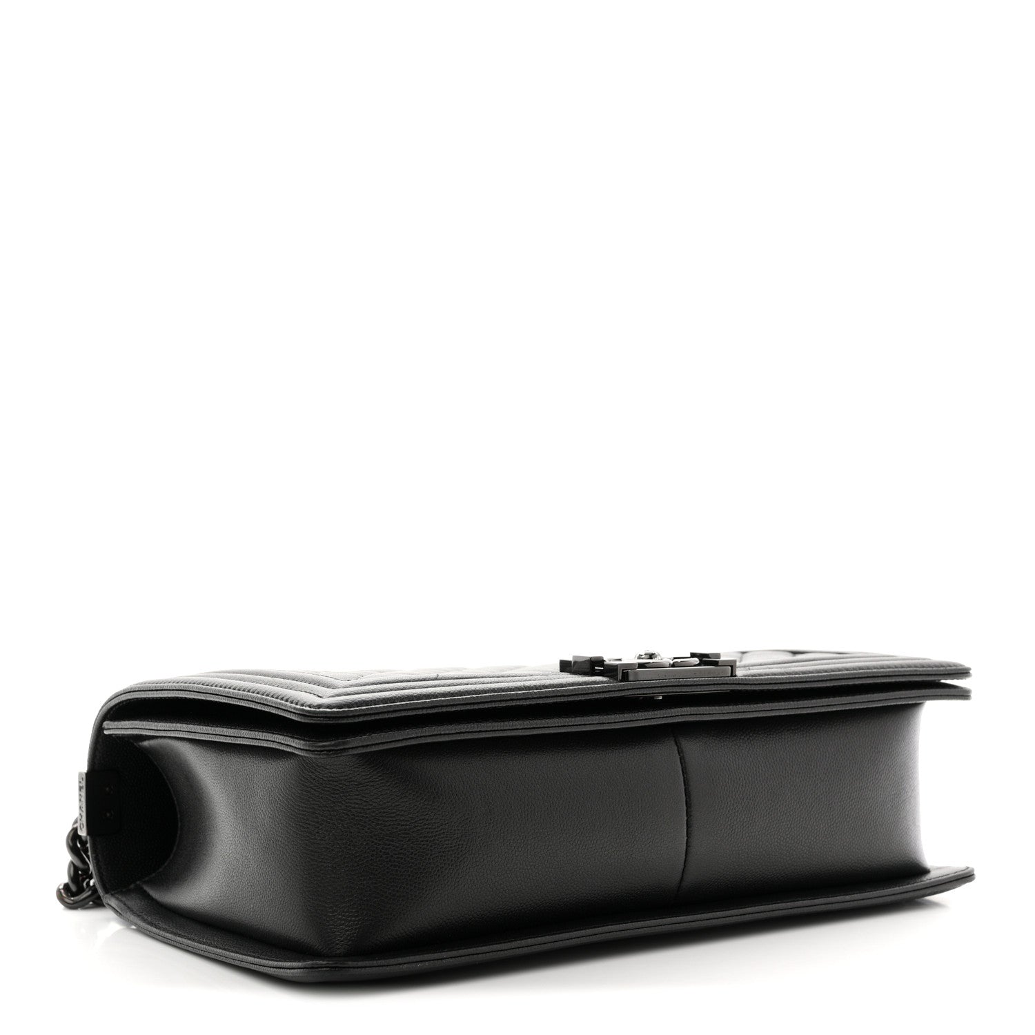 Chanel Caviar Quilted New Medium Boy Flap So Black 4 of 10
