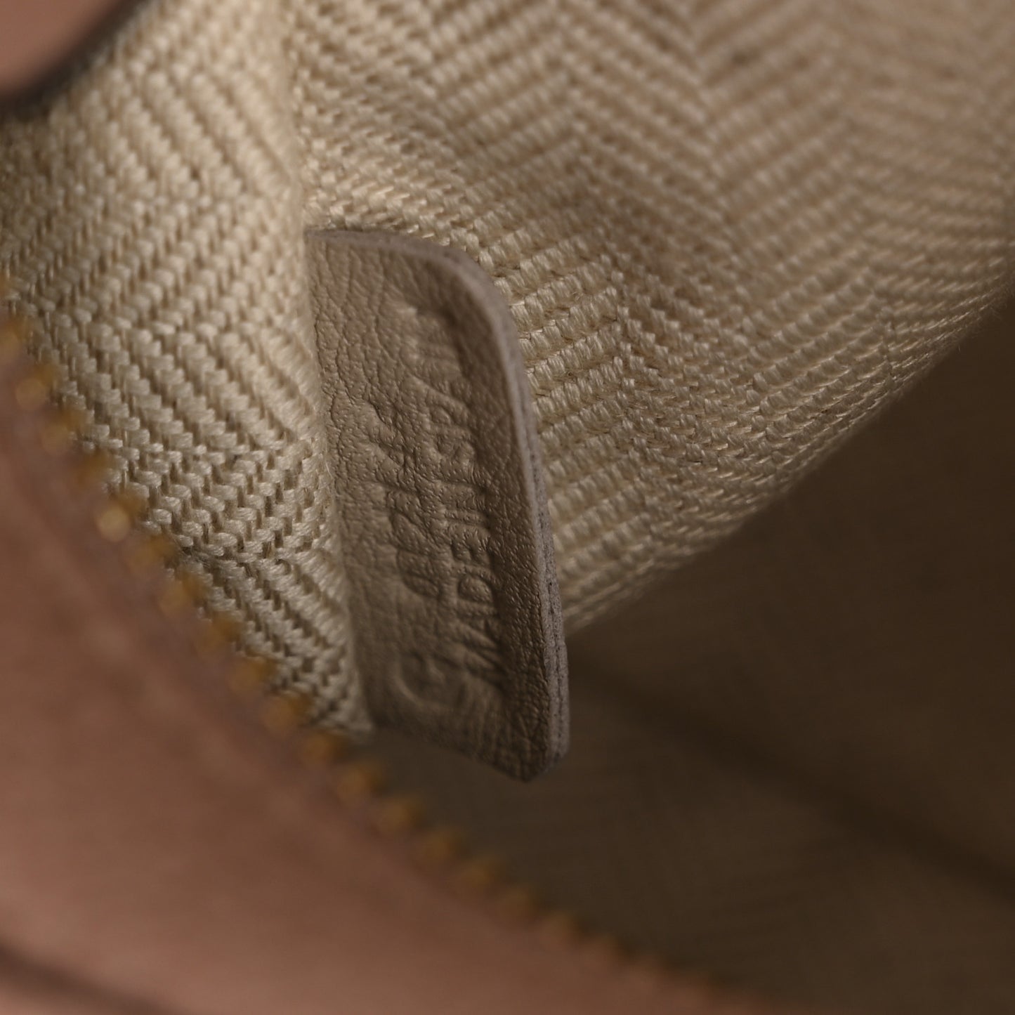 Grained Calfskin Mini Puzzle Bag Dark Blush